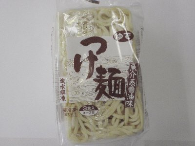 つけ麺　魚介醤油味