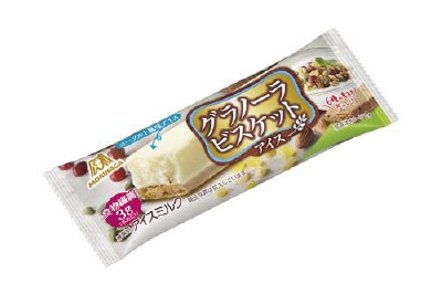 グラノーラビスケットアイス