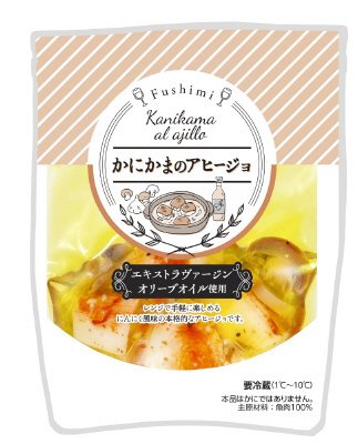かにかまのアヒージョ