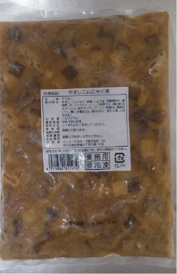 牛すじこんにゃく煮
