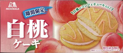 白桃ケーキ