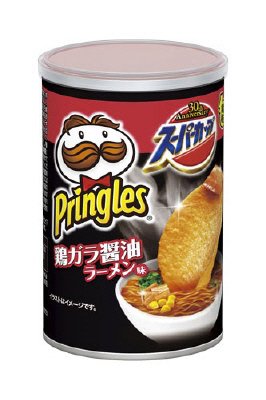 プリングルズ＜鶏ガラ醤油ラーメン味＞