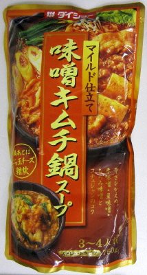 味噌キムチ鍋スープ
