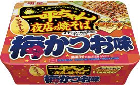 一平ちゃん夜店の焼そば 梅かつお味