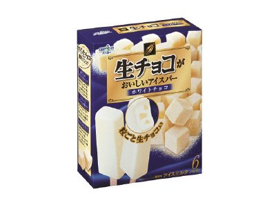 生チョコがおいしいアイスバーホワイトチョコ