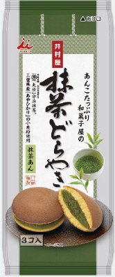 あんこたっぷり和菓子屋の抹茶どら焼