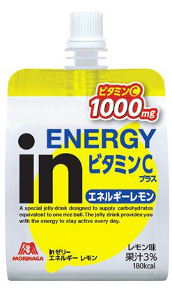 ｉｎゼリー　エネルギーレモン　ビタミンＣプラス