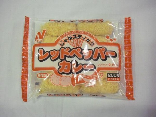じゃがスティック（レッドペッパーカレー）