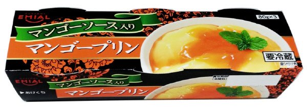 マンゴーソース入りマンゴープリン