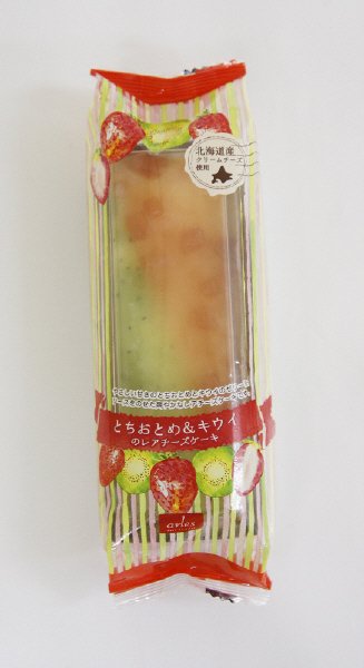 とちおとめ＆キウイのレアチーズケーキ