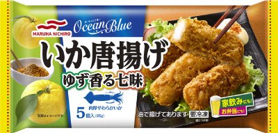 いか唐揚げ　ゆず香る七味