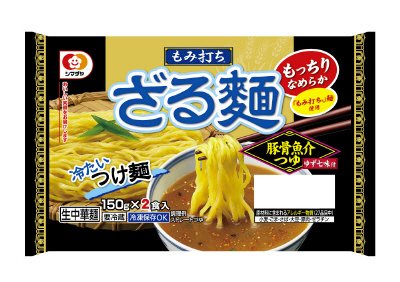 「もみ打ち」ざる麺 豚骨魚介つゆ