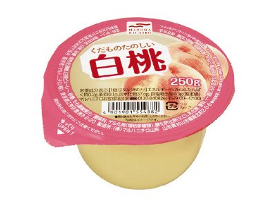 くだものたのしい　白桃