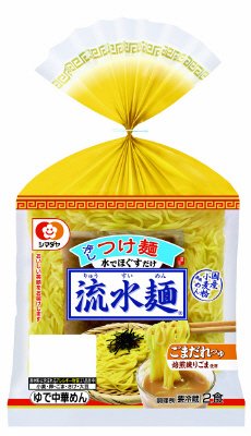 「流水麺」冷しつけ麺　ごまだれつゆ　２食