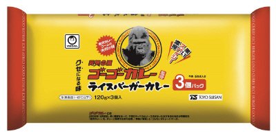 ゴーゴーカレー監修　ライスバーガーカレー　3個パック