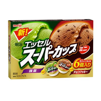 エッセルスーパーカップミニ抹茶チョコクッキー