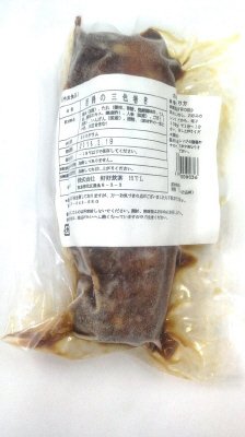 若鶏の三色巻き