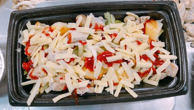 ワンクック　チーズ鶏カルビ
