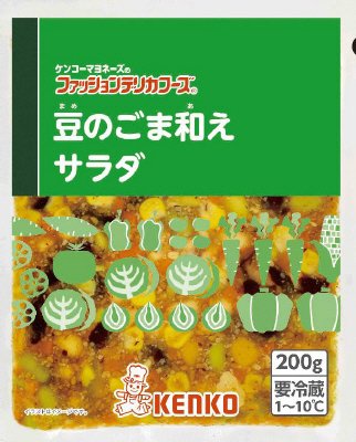 豆のごま和えサラダ