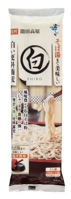 そば湯まで美味しい白い更科蕎麦