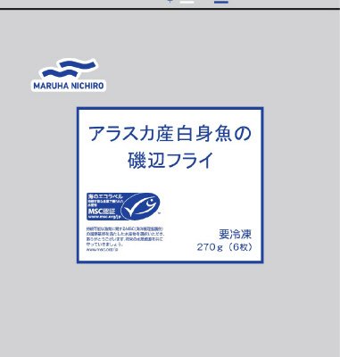 ＭＳＣアラスカ産白身魚の磯辺フライ
