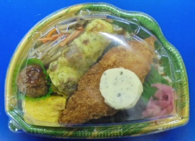 白身魚のり弁当