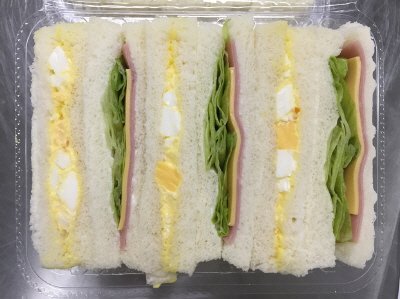 こだわりたまごとレタスのサンド