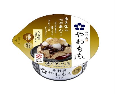 やわもちアイス　京きなこつぶあんカップ