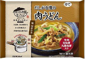 だしが自慢の肉うどん