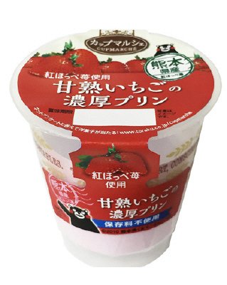 熊本県産甘熟いちごの濃厚プリン