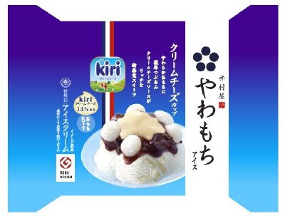 やわもちアイス　クリームチーズカップ