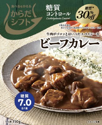 糖質コントロール　ビーフカレー