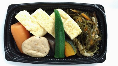 だしまきと煮物の盛り合せ