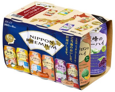 ＮＩＰＰＯＮ　ＰＲＥＭＩＵＭ　６缶バラエティパック　２０１９