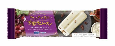 クリームチーズアイス　芳醇ラムレーズン