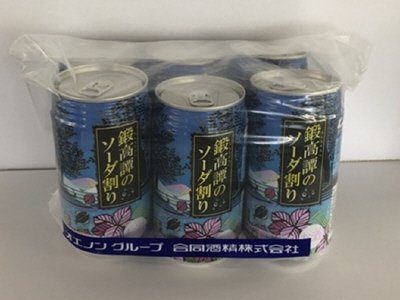 鍛高譚のソーダ割り３５０ｍｌ　６本セット