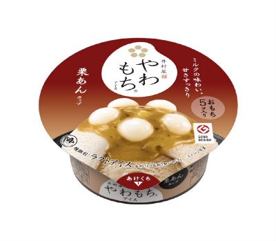 やわもちアイス（栗あんカップ）