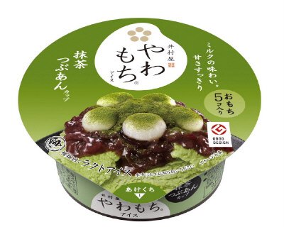 やわもちアイス（抹茶つぶあんカップ）