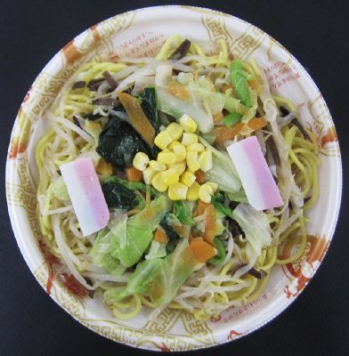 半日分の野菜がとれるちゃんぽん