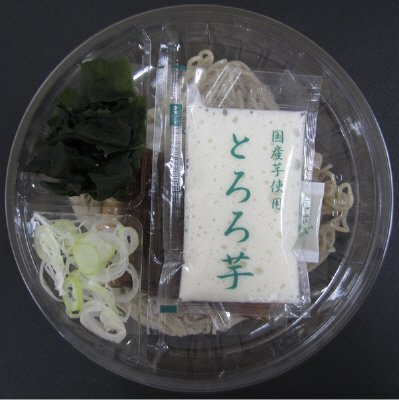 「流水麺」とろろそば