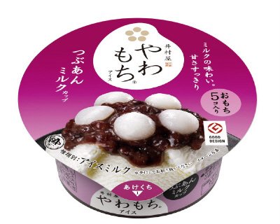 やわもちアイス（つぶあんミルクカップ）