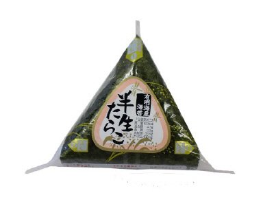 おむすび　半生たらこ
