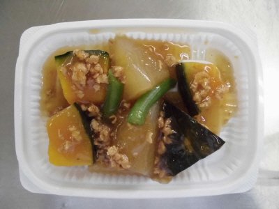 南瓜と冬瓜の冷製あんかけ