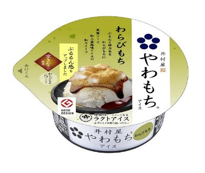 やわもちアイス　わらびもち