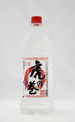 「虎の巻」　焼酎甲類２０度２．７Ｌペット