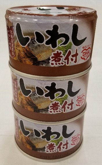 いわし煮付３缶