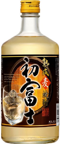 熟成麦焼酎　初富士
