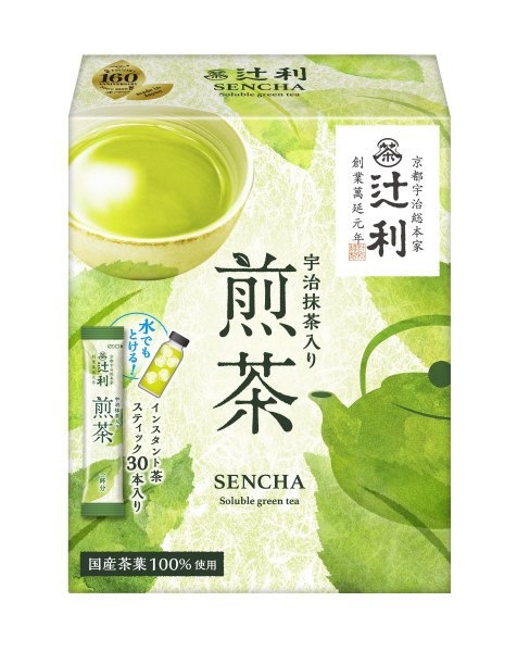 辻利　３０ｐ　宇治抹茶入り煎茶（スティック）