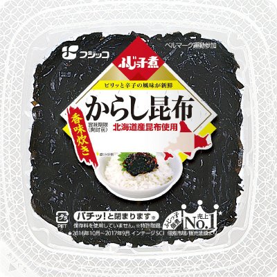 ふじっ子煮　からし昆布