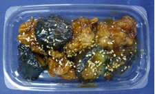 なすと鶏肉のポン酢あん